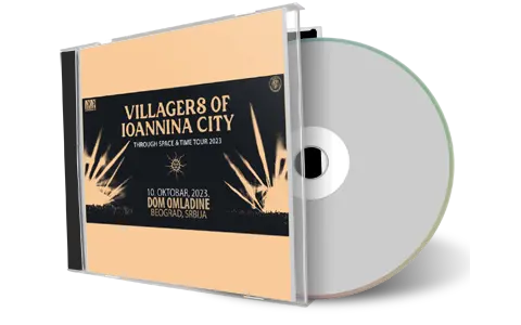 Front cover artwork of Villagers Of Ioannina City 2023-10-10 CD Belgrade Audience
