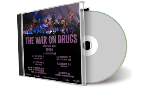 Front cover artwork of War On Drugs 2023-12-07 CD Melbourne Audience