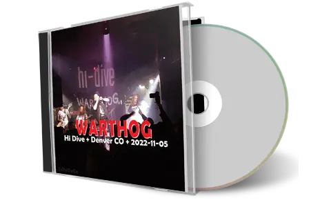 Front cover artwork of Warthog  2022-11-05 CD Denver Audience