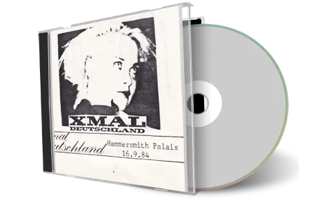 Front cover artwork of Xmal Deutschland 1984-09-16 CD London Audience