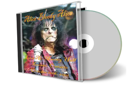 Front cover artwork of Alice Cooper 2002-10-10 CD Toronto Audience