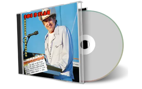 Front cover artwork of Bob Dylan 2003-08-03 CD Somerset Audience