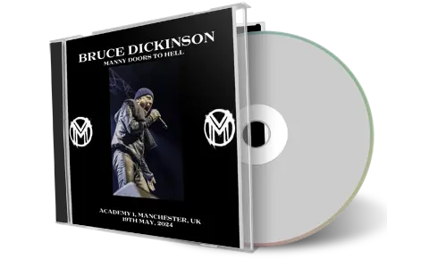 Front cover artwork of Bruce Dickinson 2024-05-19 CD Manchester Audience