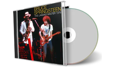 Front cover artwork of Bruce Springsteen 1976-04-04 CD East Lansing Audience