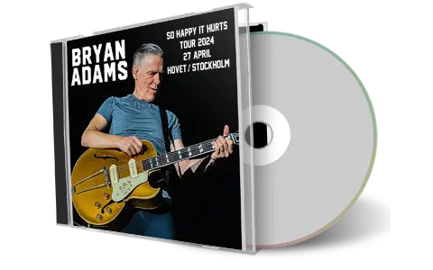 Front cover artwork of Bryan Adams 2024-04-27 CD Stockholm Audience