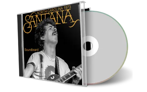 Front cover artwork of Carlos Santana 1973-08-18 CD Fayetteville Soundboard