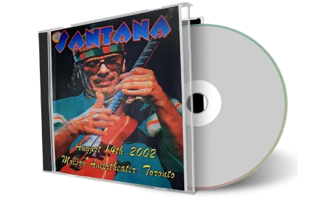 Front cover artwork of Carlos Santana 2002-08-14 CD Toronto Audience