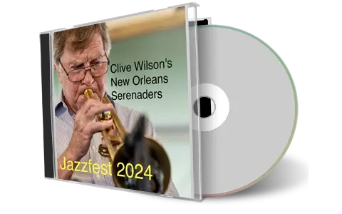 Front cover artwork of Clive Wilson 2024-04-26 CD New Orleans Soundboard
