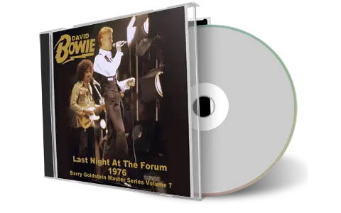 Front cover artwork of David Bowie 1976-02-11 CD Inglewood Audience