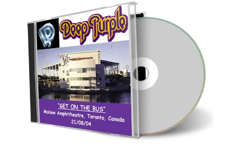 Front cover artwork of Deep Purple 2004-08-21 CD Toronto Audience