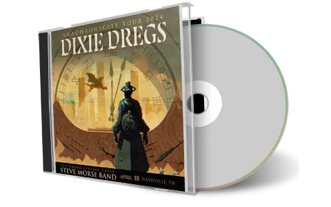 Front cover artwork of Dixie Dregs 2024-04-18 CD Nashville Audience