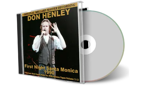 Front cover artwork of Don Henley 1990-03-31 CD Santa Monica Audience