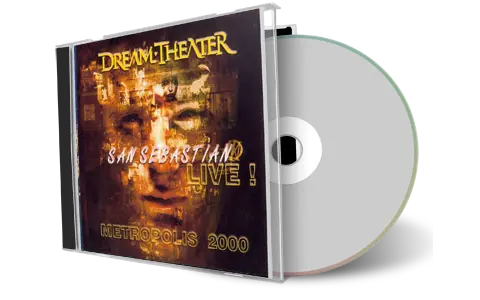 Front cover artwork of Dream Theater 2000-04-16 CD San Sebastian Audience