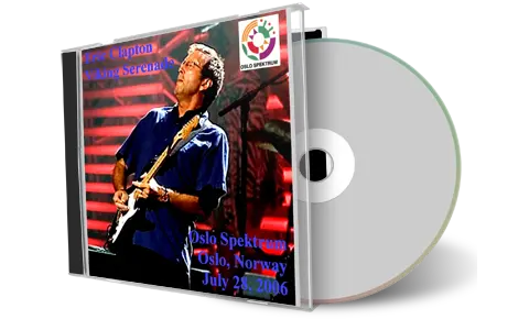 Front cover artwork of Eric Clapton 2006-07-28 CD Oslo Audience