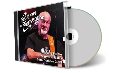 Front cover artwork of Fairport Convention 2023-10-19 CD Pentyrch Audience