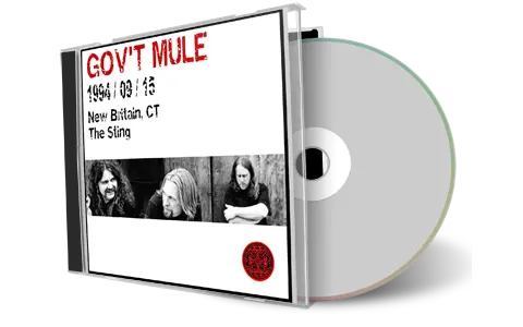 Front cover artwork of Govt Mule 1994-09-15 CD New Britain Soundboard