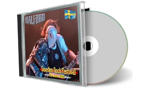 Front cover artwork of Halford 2002-06-07 CD Sweden Rock Festival Audience