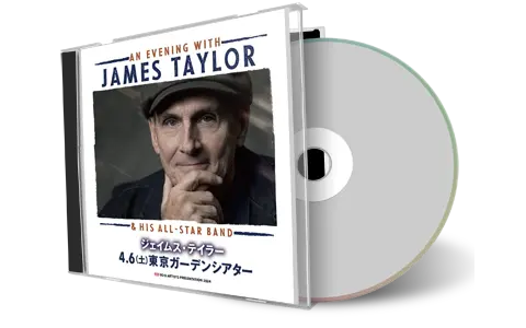 Front cover artwork of James Taylor 2024-04-06 CD Tokyo Audience