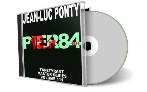 Front cover artwork of Jean-Luc Ponty 1986-08-02 CD New York City Audience
