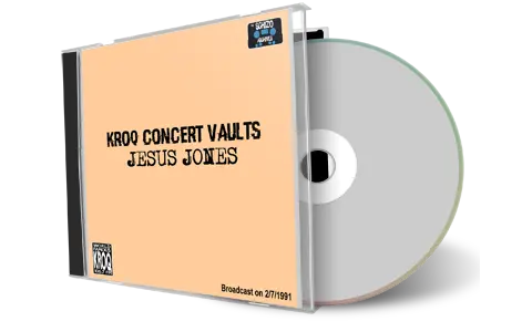 Front cover artwork of Jesus Jones 1990-06-22 CD Glastonbury Festival Soundboard