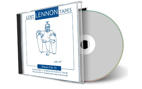 Front cover artwork of John  Lennon Compilation CD The Lost Lennon Tapes Ep 09 10 Soundboard