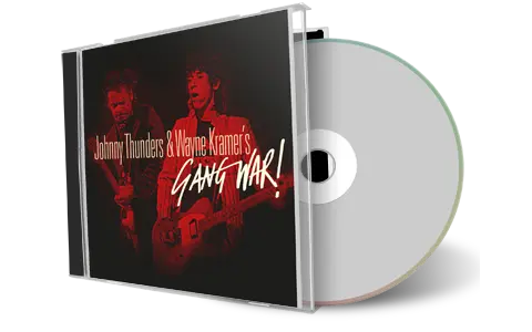 Front cover artwork of Johnny Thunders And Wayne Kramer Compilation CD Gang War Audience