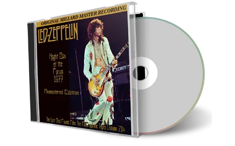 Front cover artwork of Led Zeppelin 1977-06-27 CD Inglewood Audience