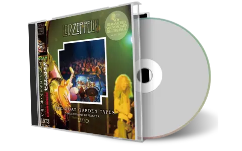 Front cover artwork of Led Zeppelin Compilation CD The Goat Garden Tapes Uno 1973 Soundboard