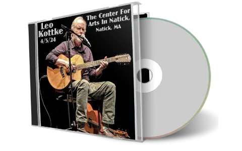 Front cover artwork of Leo Kottke 2024-04-05 CD Natick Audience