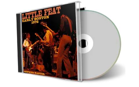 Front cover artwork of Little Feat 1976-05-05 CD Boston Audience