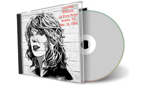 Front cover artwork of Lucinda Williams 1994-03-19 CD Austin Soundboard