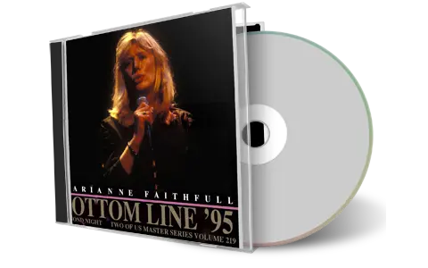 Front cover artwork of Marianne Faithfull 1995-06-13 CD New York City Audience
