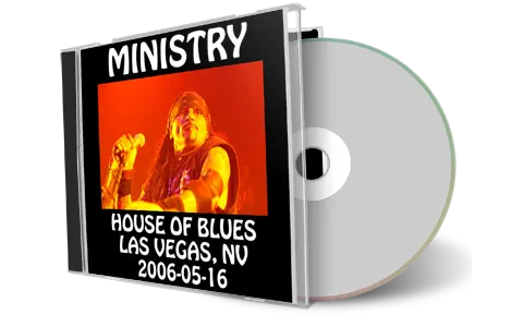 Front cover artwork of Ministry 2006-05-16 CD Las Vegas Audience