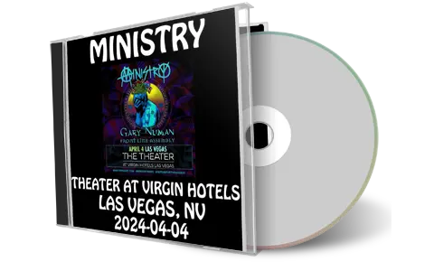 Front cover artwork of Ministry 2024-04-04 CD Las Vegas Audience