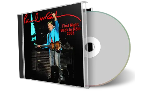Front cover artwork of Paul Mccartney 2003-04-27 CD Cologne Audience