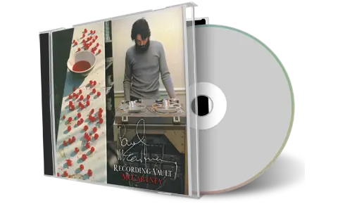 Front cover artwork of Paul Mccartney Compilation CD Recording Vault Soundboard
