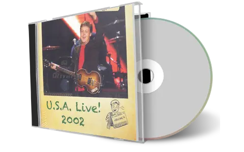 Front cover artwork of Paul Mccartney Compilation CD Usa Live 2002 Soundboard