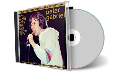 Front cover artwork of Peter Gabriel 1977-04-09 CD West Hollywood Audience