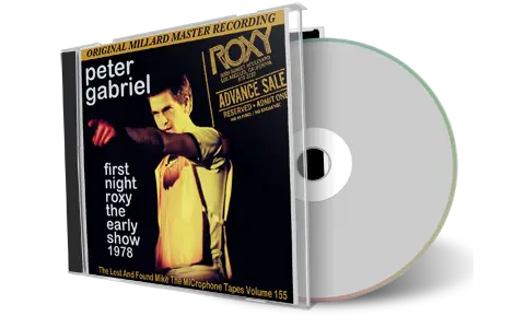 Front cover artwork of Peter Gabriel 1978-09-30 CD West Hollywood Audience