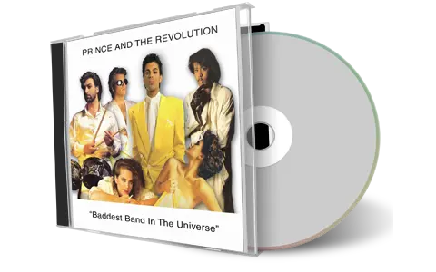 Front cover artwork of Prince Compilation CD Baddest Band In The Universe Audience