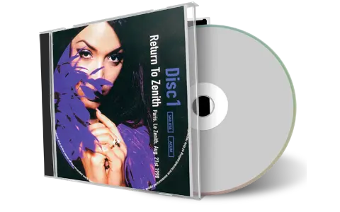 Front cover artwork of Prince Compilation CD Return To Zenith Audience