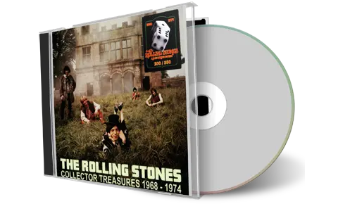Front cover artwork of Rolling Stones Compilation CD The Collector Treasures Soundboard