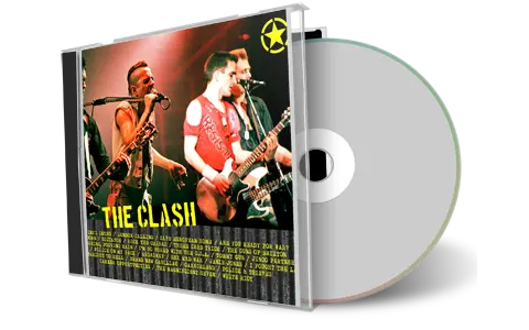 Front cover artwork of The Clash 1984-05-05 CD Detroit Audience
