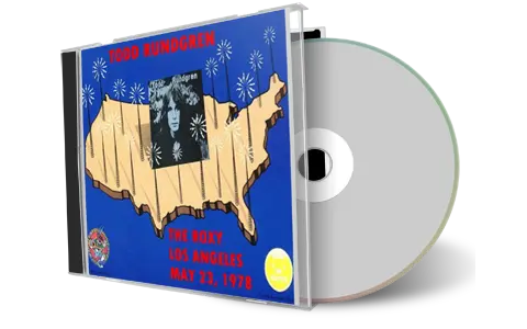 Front cover artwork of Todd Rundgren 1978-05-23 CD The Roxy Soundboard