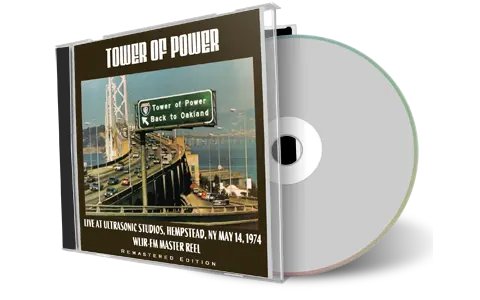 Front cover artwork of Tower Of Power 1974-05-14 CD Hempstead Soundboard