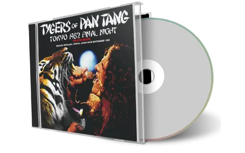 Front cover artwork of Tygers Of Pan Tang 1982-09-30 CD Tokyo Audience