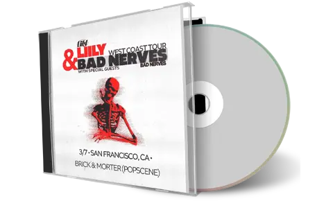 Front cover artwork of Bad Nerves 2024-03-07 CD San Francisco Audience