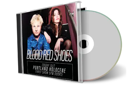 Front cover artwork of Blood Red Shoes 2022-10-07 CD Portland Audience