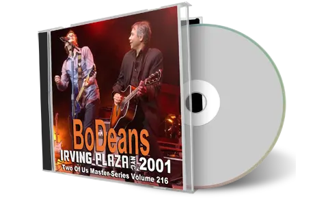 Front cover artwork of Bodeans 2001-07-26 CD New York City Audience