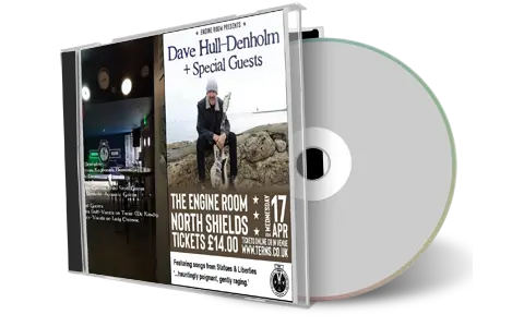 Front cover artwork of Dave Hull Denholm 2024-04-17 CD Tyneside Audience